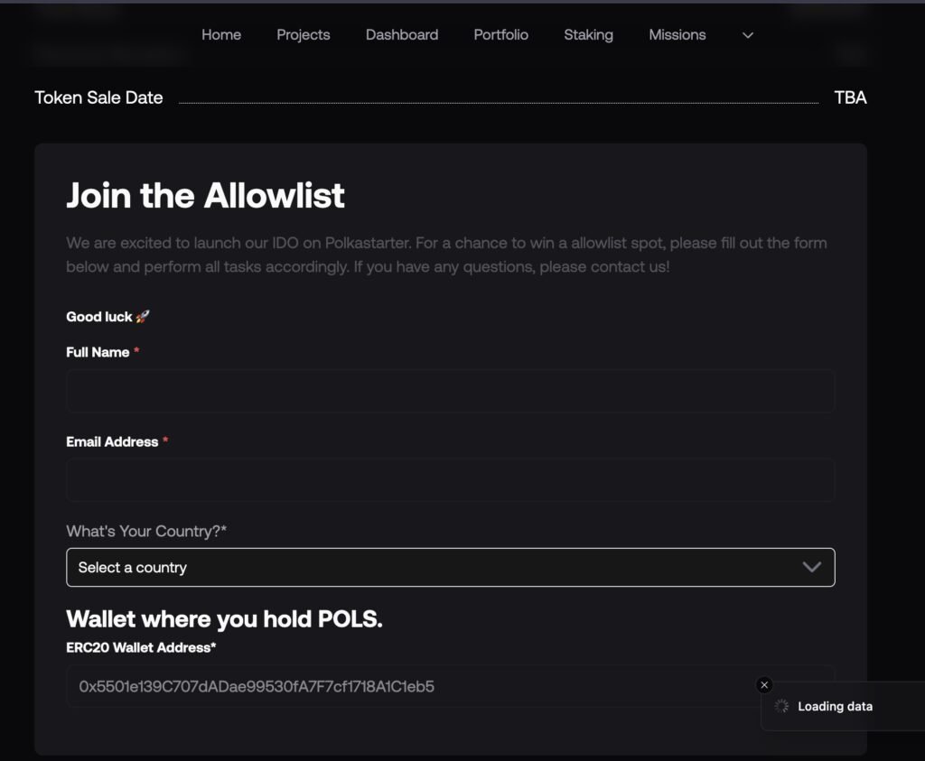 Participant in Launch
